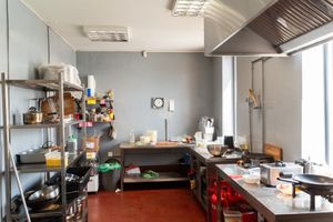 Kitchen at Labas India - Maybe closed in Vilnius