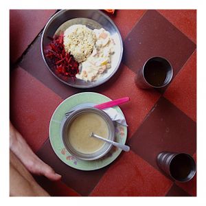 Lunch at Santuario del Yoga in Cartagena