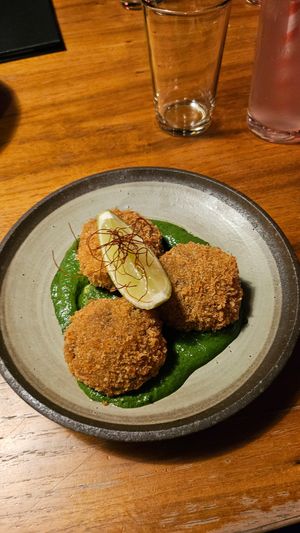 Korean arancini at Rice Queen in Fitzroy