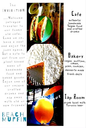 Eat & drink local - beach muffin is a cake, a bakery, and a tap room... at Beach Muffin in Zushi