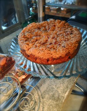  german apple cake and its vegan at Beach Muffin in Zushi