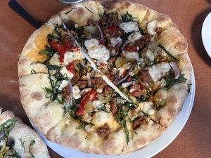 The Vegano - pretty good!   at paesanos in Sacramento