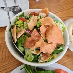 Fattoush at AlTayeb Restaurant in Dearborn