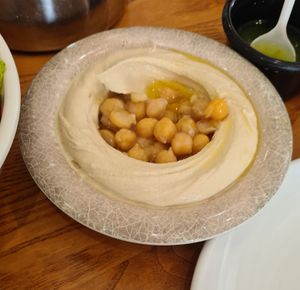 Hummus at AlTayeb Restaurant in Dearborn