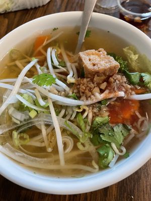 Vegan pho  at Pho Viet Royal in Bethlehem