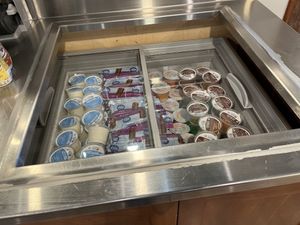 Sherbet was available   at North Country Steak Buffet in La Crosse