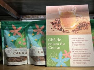 Cacao tea  at ASA Açaí - Ipanema in Rio De Janeiro