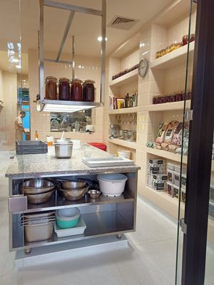 The kitchen at Pepite in Brussels