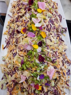 Vegan Coleslaw at Vedic Vegetarian in Nimbin
