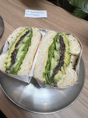 Meatless without egg and cheese   at Bagel's Dream in George Town