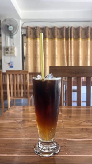 Ice caffee  at Jay's Coffee Shop in Don Det