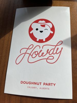   at Doughnut Party in Calgary