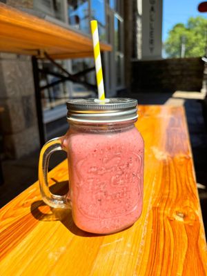 Berry Smoothie from our Smoothie & Milkshake Menu at The Botanical Kitchen in Bowness-on-windermere