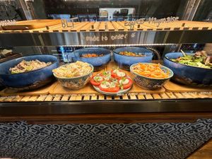 The Botanical Kitchen Salad Bar at The Botanical Kitchen in Bowness-on-windermere