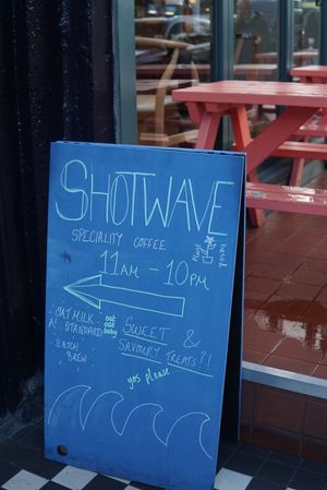  at Shotwave Coffee in North West London