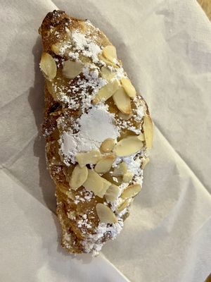 Vegan almond croissant   at Shotwave Coffee in North West London