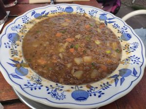 Linseneintopf at Lund in Sylt