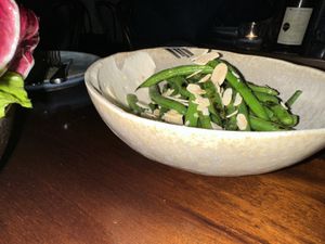 Beans and almonds   at Onzieme in Kingston