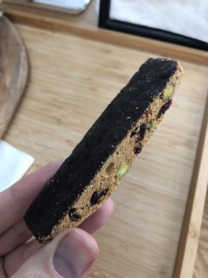 Chocolate biscotti  at Nectar - Saadiyat in Abu Dhabi