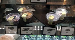 Oat and chia pots  at Nectar - Saadiyat in Abu Dhabi