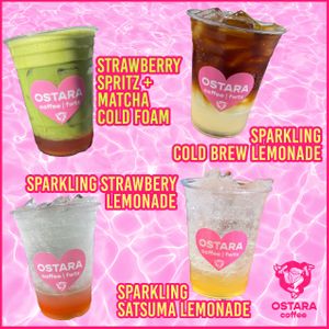 Sparkling Summer Drinks are officially on the menu! And we’re now open later on Fridays and Saturday starting today! Check out the new menu and our new hours in bio ☀️ at Ostara Coffee in Fort Worth