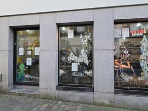 Front at L'Abeille Blanche in Brussels