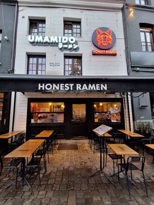Exterior at Umamido - Honest Ramen in Brussels