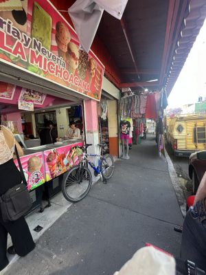   at La Michoacana es Vegana in Mexico City