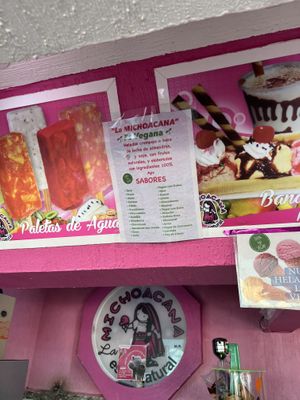   at La Michoacana es Vegana in Mexico City