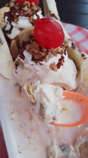 Pay de limon at La Michoacana es Vegana in Mexico City