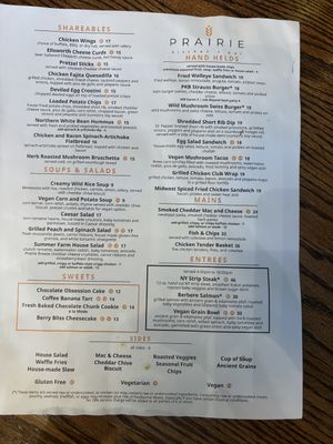   at Prairie Kitchen & Bar in Minneapolis