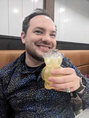 Teddy Bear cocktail at Omari's Music Bar in Washington