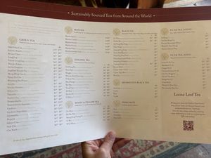   at Dobra Tea  in Asheville