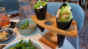 Avocado lime miso at Sushi Saint in Orlando