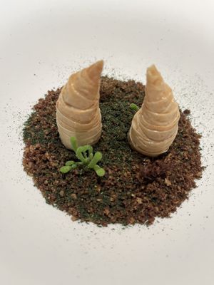 This was ok. Slightly spicy and more creative that I would expect at a Michelin starred restaurant   at Fu He Hui in Shanghai