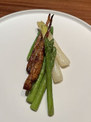 Just asparagus. I could have made this one   at Fu He Hui in Shanghai