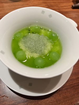 This was the worst one. Basically an “eggy” tofu with some bland peas on it   at Fu He Hui in Shanghai