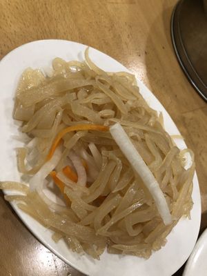 Veg jellyfish (cold)  at The Original Buddha Bodai - Kosher Vegetarian Restaurant in New York City