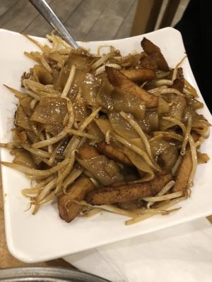 Beef chou fan   at The Original Buddha Bodai - Kosher Vegetarian Restaurant in New York City