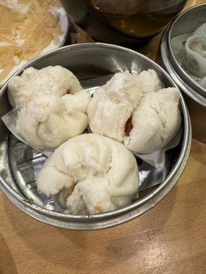 Bbq pork buns  at The Original Buddha Bodai - Kosher Vegetarian Restaurant in New York City