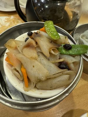 Vegan tripe  at The Original Buddha Bodai - Kosher Vegetarian Restaurant in New York City