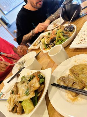   at The Original Buddha Bodai - Kosher Vegetarian Restaurant in New York City