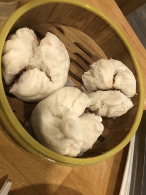 6. Steamed bbq bun (nut)   at The Original Buddha Bodai - Kosher Vegetarian Restaurant in New York City