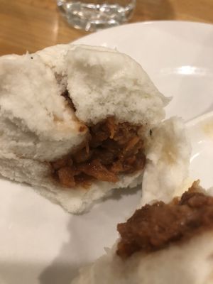 6. Steamed bbq bun (nut)   at The Original Buddha Bodai - Kosher Vegetarian Restaurant in New York City