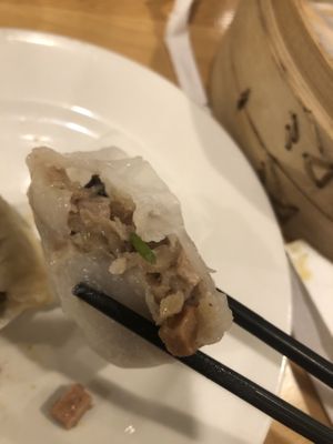 2. Taro dumpling (gf)   at The Original Buddha Bodai - Kosher Vegetarian Restaurant in New York City