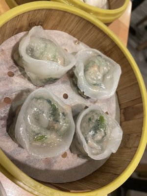 1. Watercress dumpling (gf)   at The Original Buddha Bodai - Kosher Vegetarian Restaurant in New York City