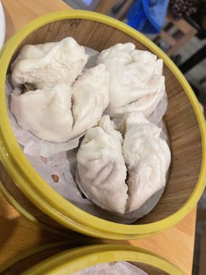 5 steam veggie bun   at The Original Buddha Bodai - Kosher Vegetarian Restaurant in New York City