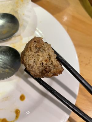 13 steamed “meatball”   at The Original Buddha Bodai - Kosher Vegetarian Restaurant in New York City