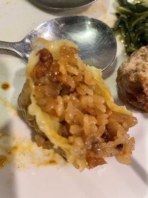 4 sticky rice shumai  at The Original Buddha Bodai - Kosher Vegetarian Restaurant in New York City