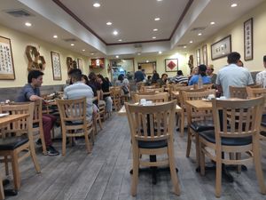 Inside after remodel at The Original Buddha Bodai - Kosher Vegetarian Restaurant in New York City